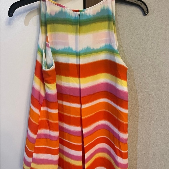 Zac & Rachel Colorful Striped Sleeveless Top - Picture 5 of 7